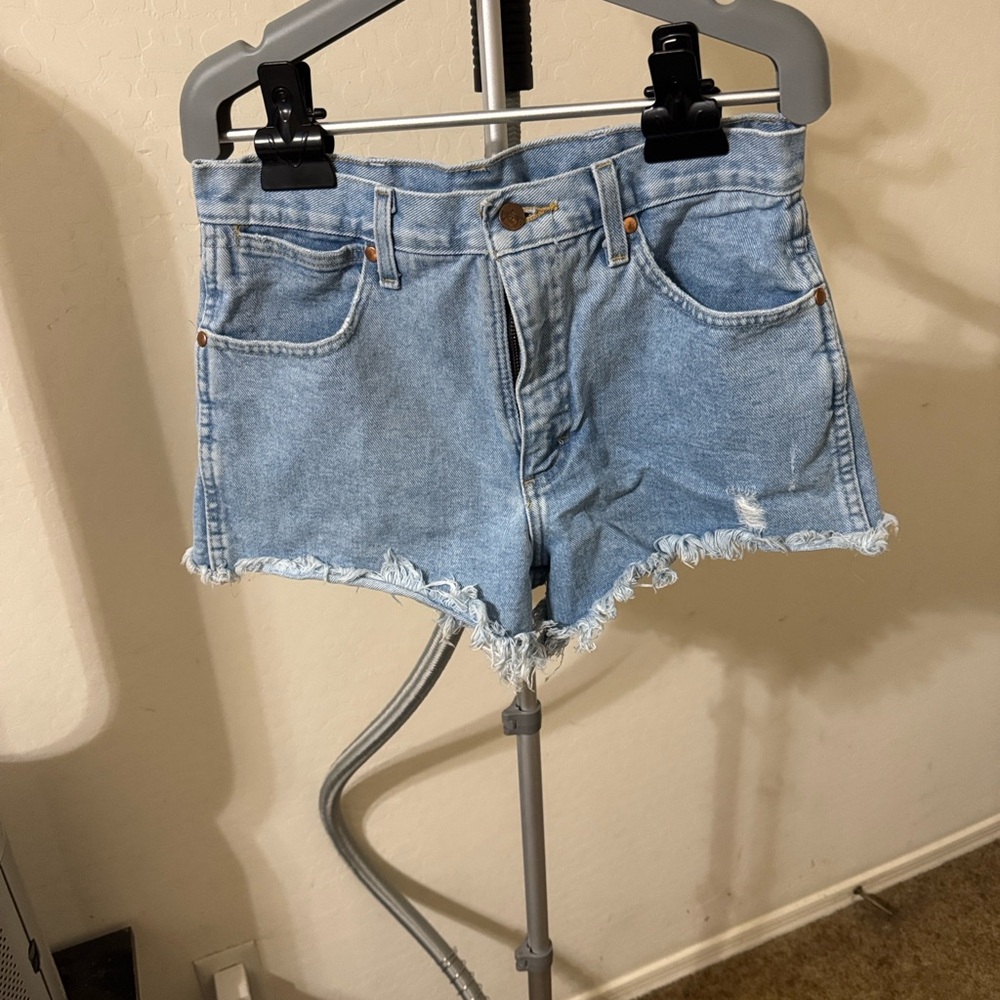 Wrangler Light Blue Jean Shorts
